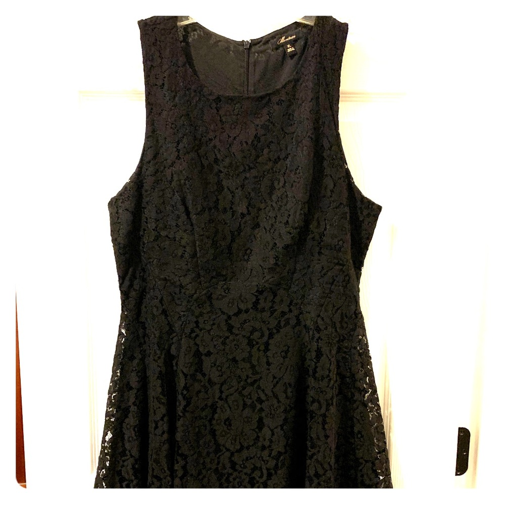 Little black lace dress